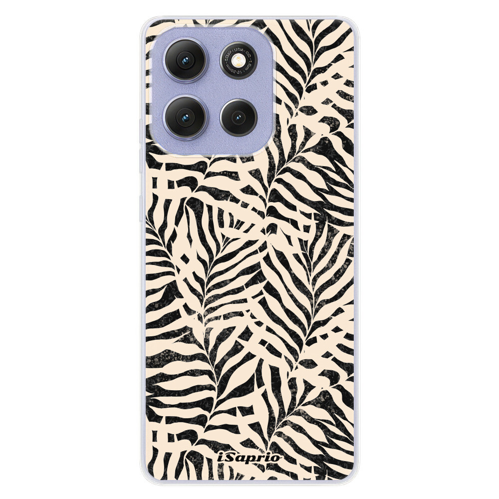 Odolné silikónové puzdro iSaprio - Dark Palms - Motorola Moto G86 5G