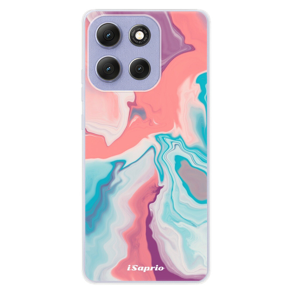Odolné silikónové puzdro iSaprio - New Liquid - Motorola Moto G86 5G