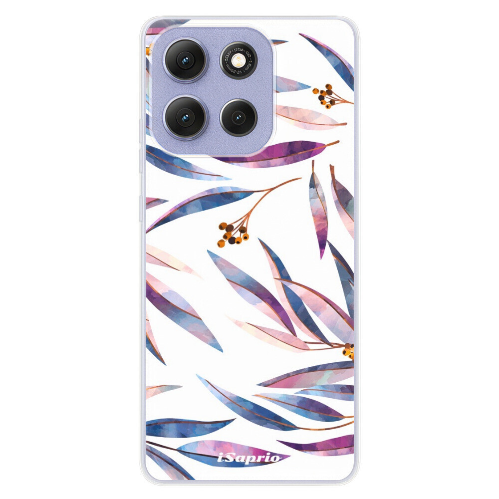 Odolné silikónové puzdro iSaprio - Eucalyptus - Motorola Moto G86 5G