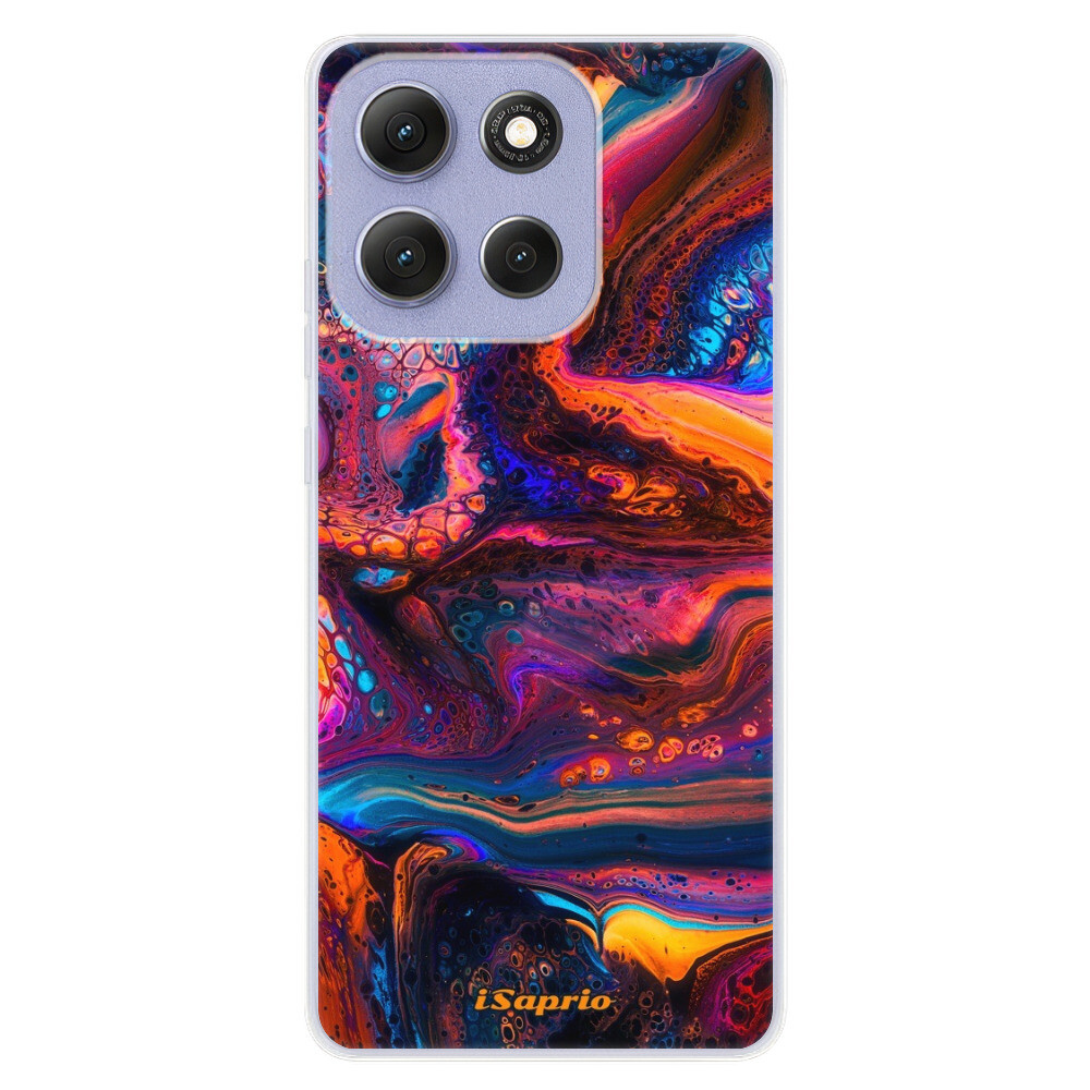 Odolné silikónové puzdro iSaprio - Abstract Paint 02 - Motorola Moto G86 5G
