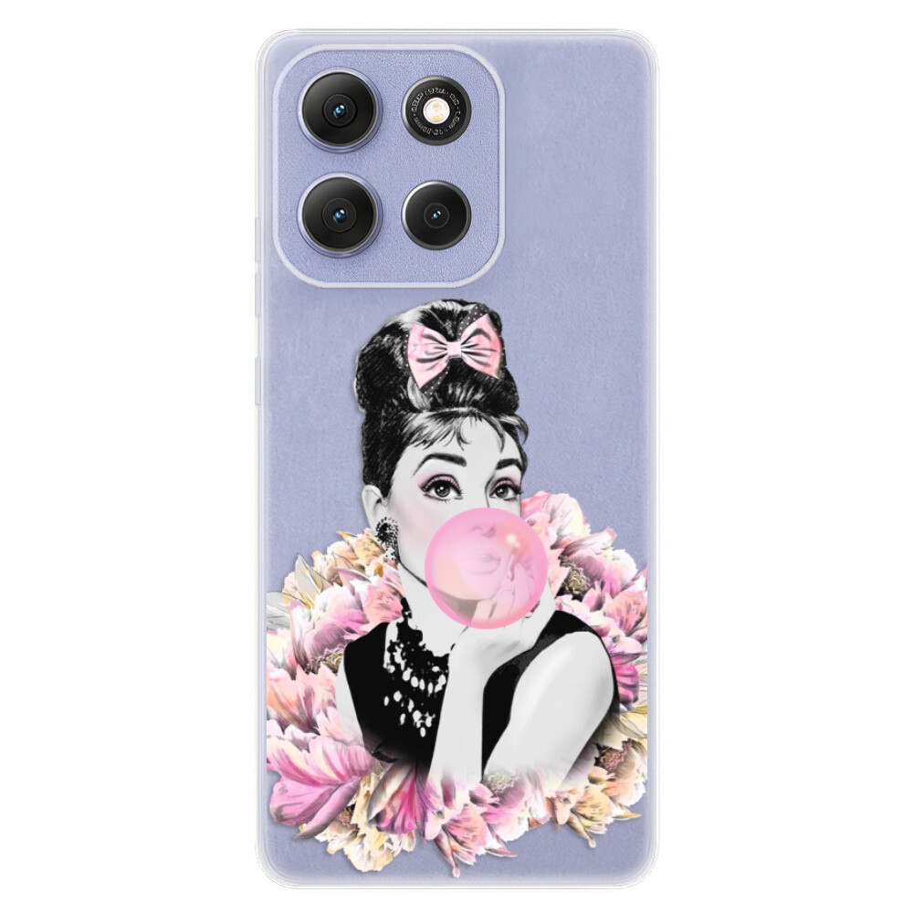Odolné silikónové puzdro iSaprio - Pink Bubble - Motorola Moto G86 5G