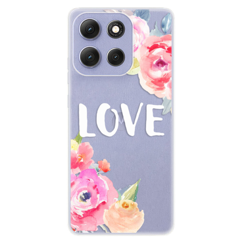 Odolné silikónové puzdro iSaprio - Love - Motorola Moto G86 5G