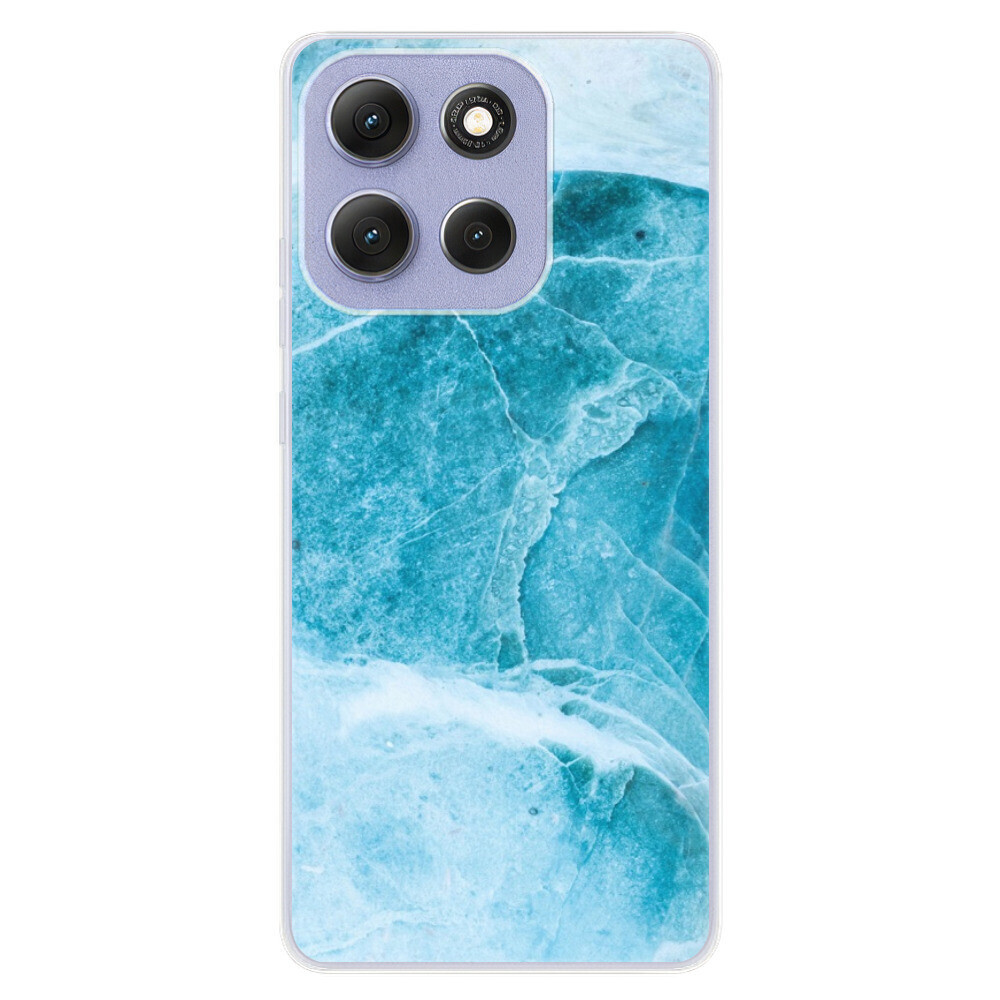 Odolné silikónové puzdro iSaprio - Blue Marble - Motorola Moto G86 5G