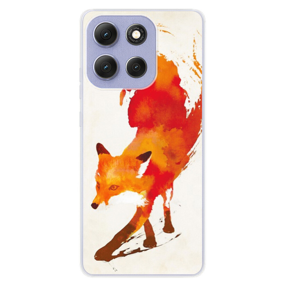 Odolné silikónové puzdro iSaprio - Fast Fox - Motorola Moto G86 5G