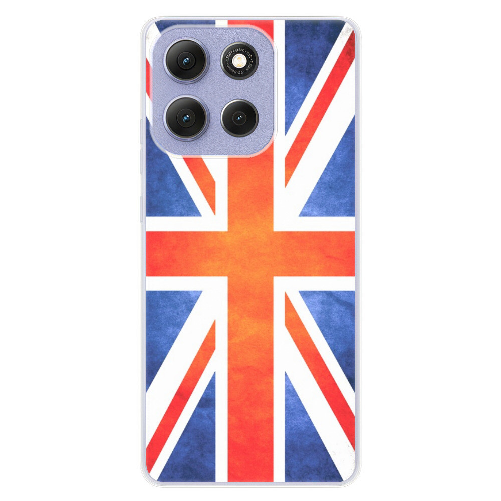 Odolné silikónové puzdro iSaprio - UK Flag - Motorola Moto G86 5G