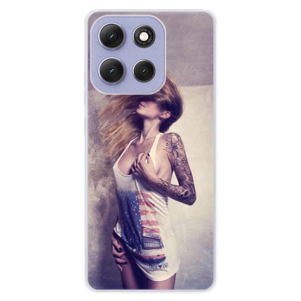 Odolné silikónové puzdro iSaprio - Girl 01 - Motorola Moto G86 5G