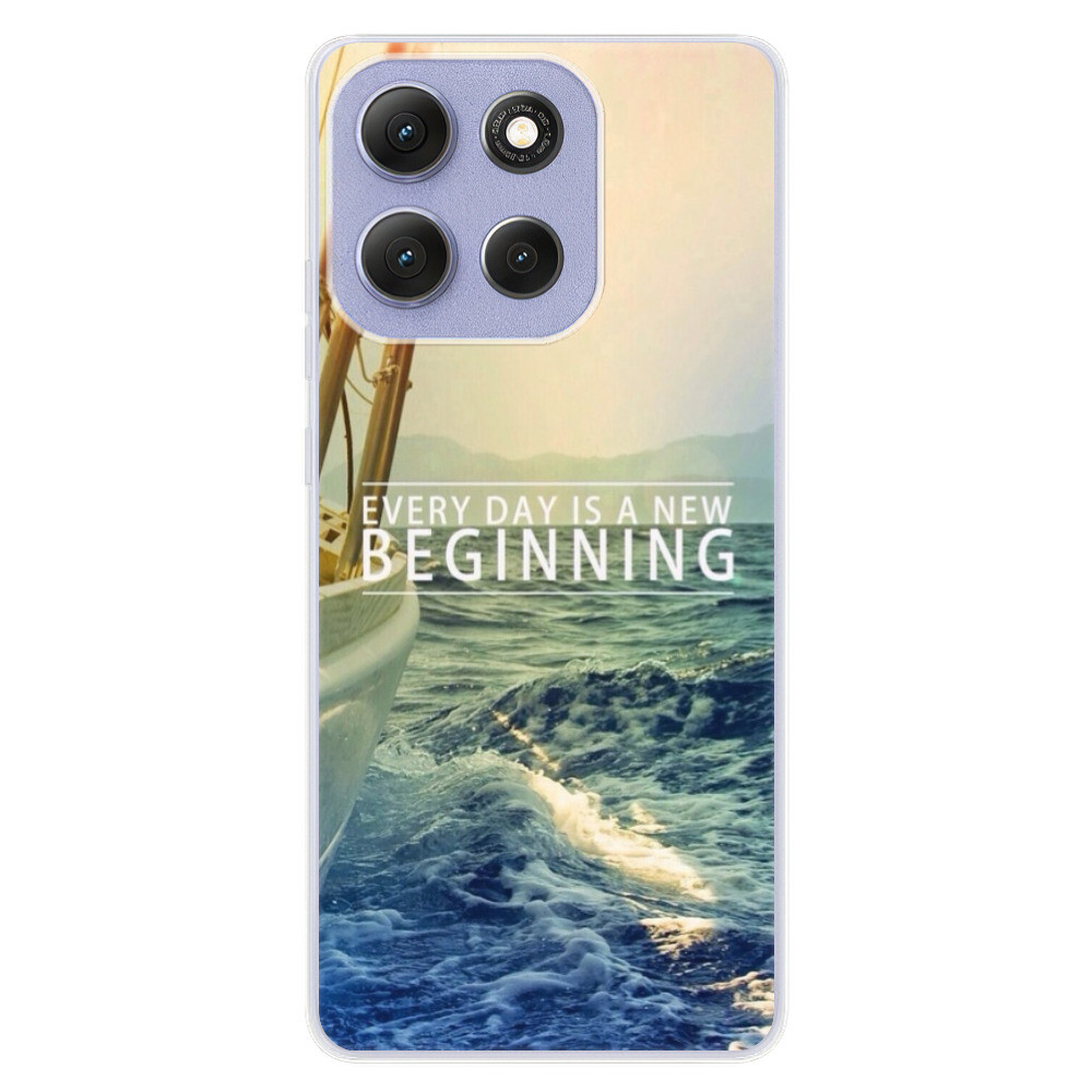 Odolné silikónové puzdro iSaprio - Beginning - Motorola Moto G86 5G