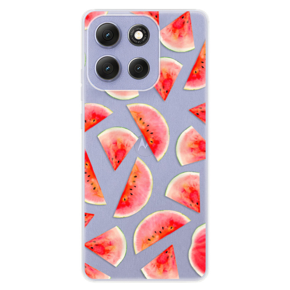 Odolné silikónové puzdro iSaprio - Melon Pattern 02 - Motorola Moto G86 5G