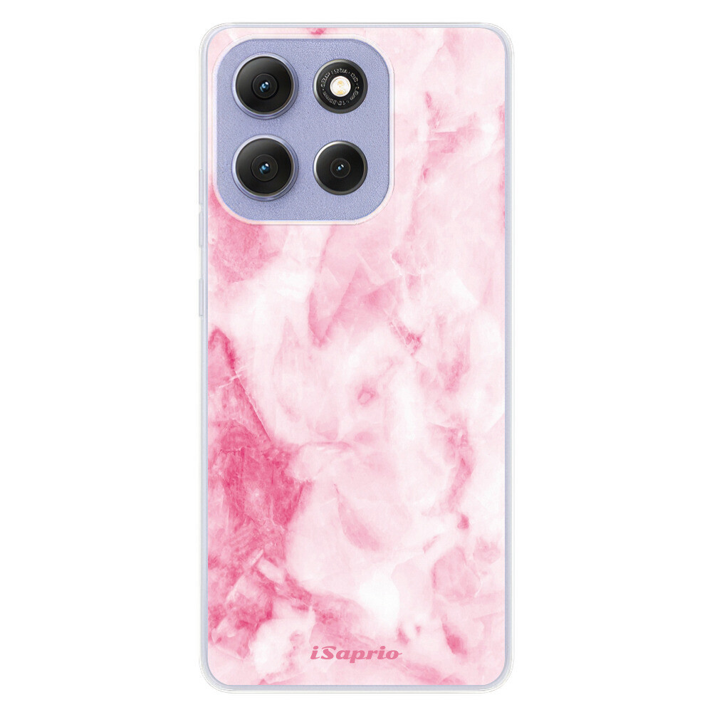Odolné silikónové puzdro iSaprio - RoseMarble 16 - Motorola Moto G86 5G
