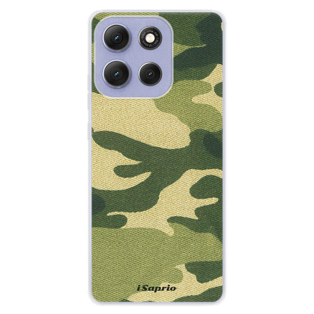 Odolné silikónové puzdro iSaprio - Green Camuflage 01 - Motorola Moto G86 5G