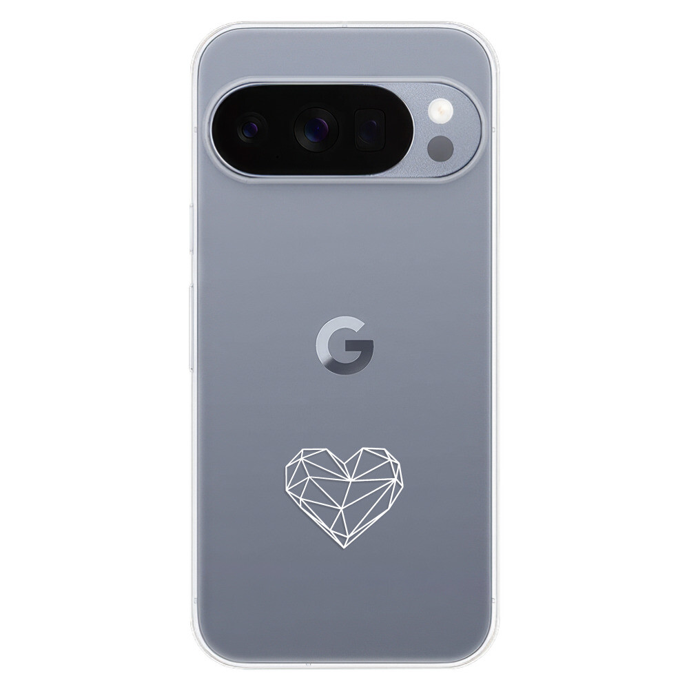 Odolné silikónové puzdro iSaprio - čiré - Digital Love - Google Pixel 10 / 10 Pro