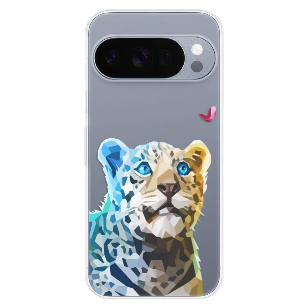 Odolné silikónové puzdro iSaprio - Leopard With Butterfly - Google Pixel 10 / 10 Pro
