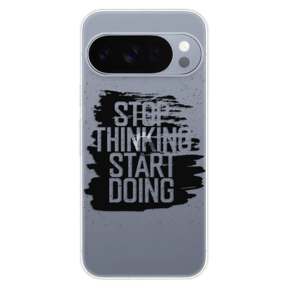 Odolné silikónové puzdro iSaprio - Start Doing - black - Google Pixel 10 / 10 Pro
