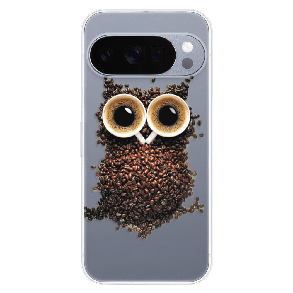 Odolné silikónové puzdro iSaprio - Owl And Coffee - Google Pixel 10 / 10 Pro