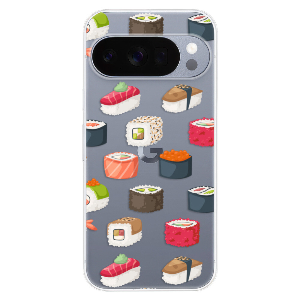 Odolné silikónové puzdro iSaprio - Sushi Pattern - Google Pixel 10 / 10 Pro