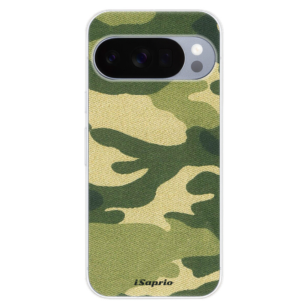 Odolné silikónové puzdro iSaprio - Green Camuflage 01 - Google Pixel 10 / 10 Pro