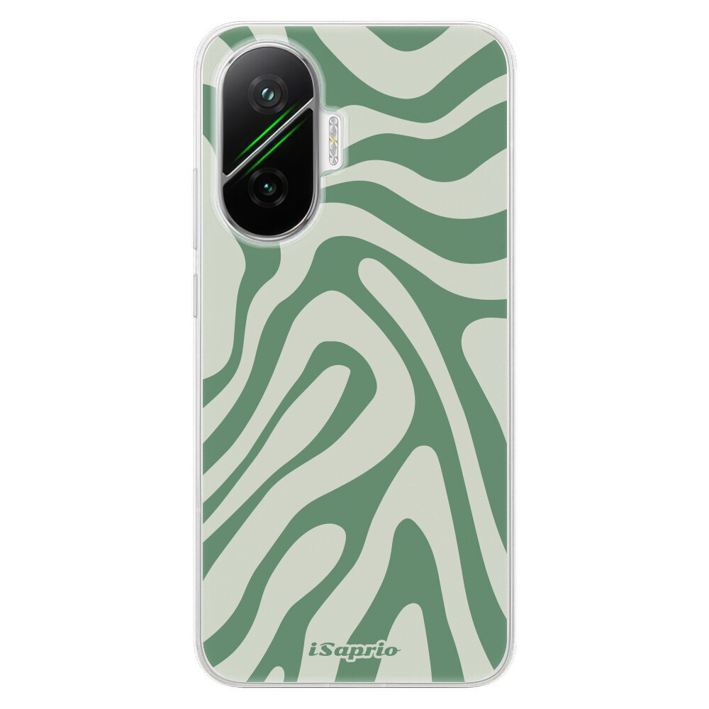 Odolné silikónové puzdro iSaprio - Zebra Green - Poco F7