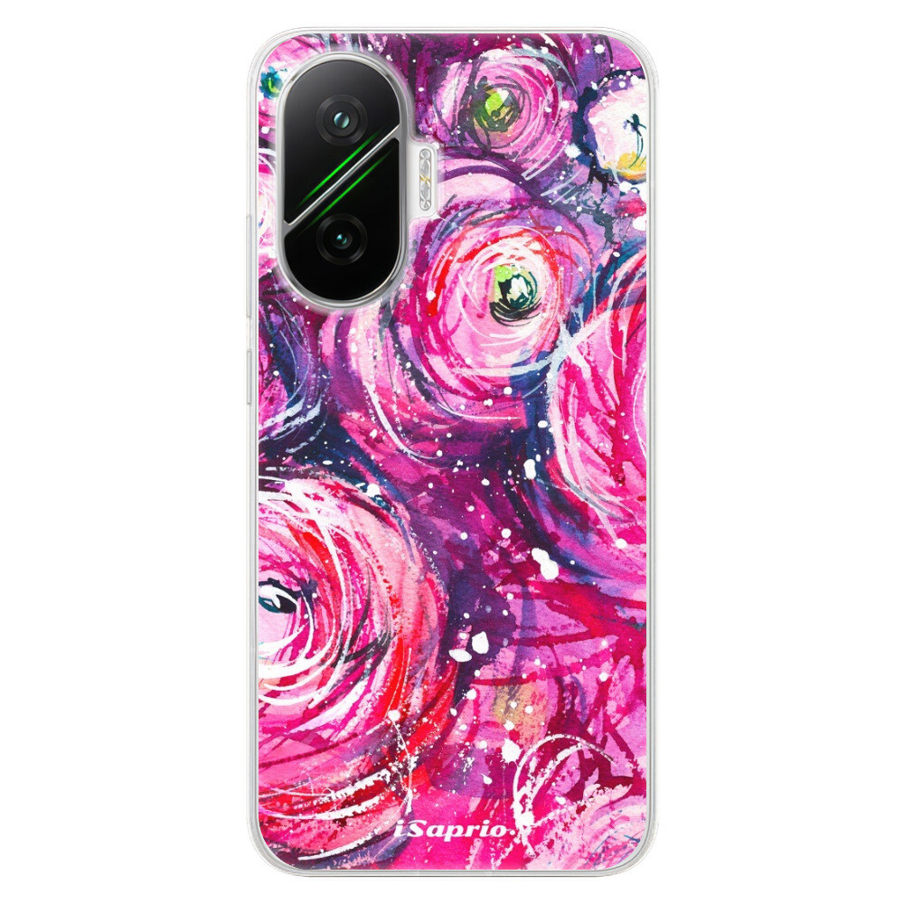 Odolné silikónové puzdro iSaprio - Pink Bouquet - Poco F7