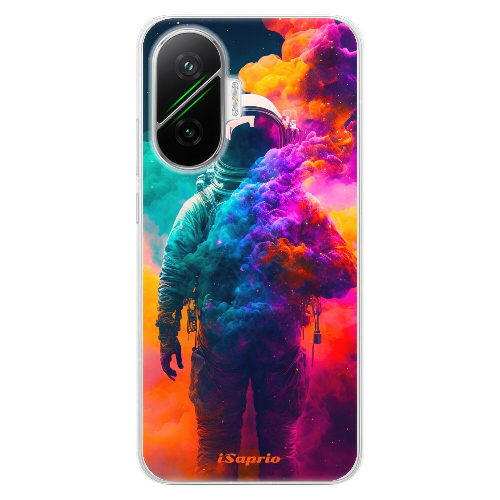 Odolné silikónové puzdro iSaprio - Astronaut in Colors - Poco F7