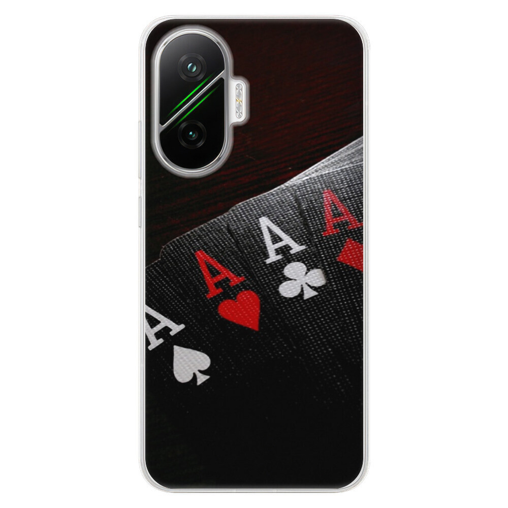 Odolné silikónové puzdro iSaprio - Poker - Poco F7