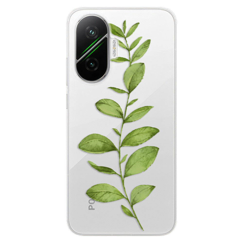 Odolné silikónové puzdro iSaprio - Green Plant 01 - Poco F7