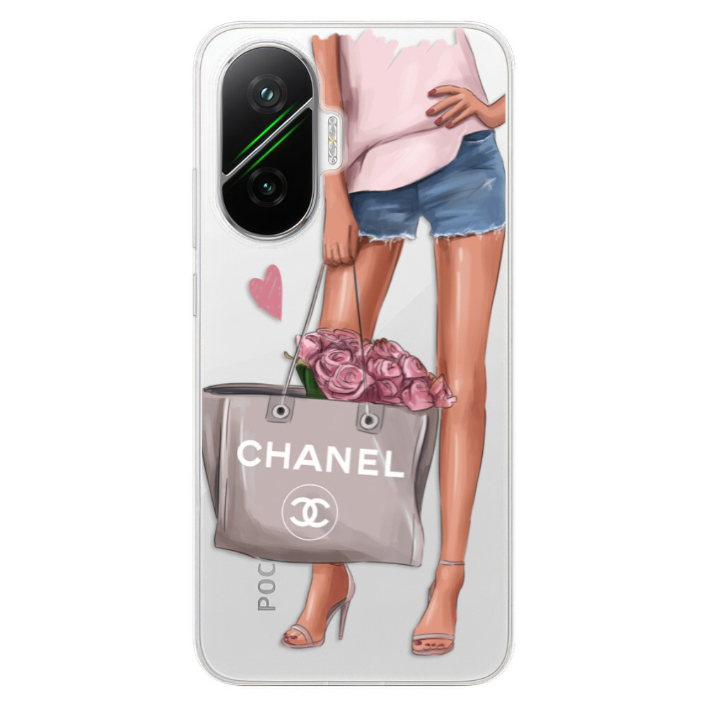 Odolné silikónové puzdro iSaprio - Fashion Bag - Poco F7