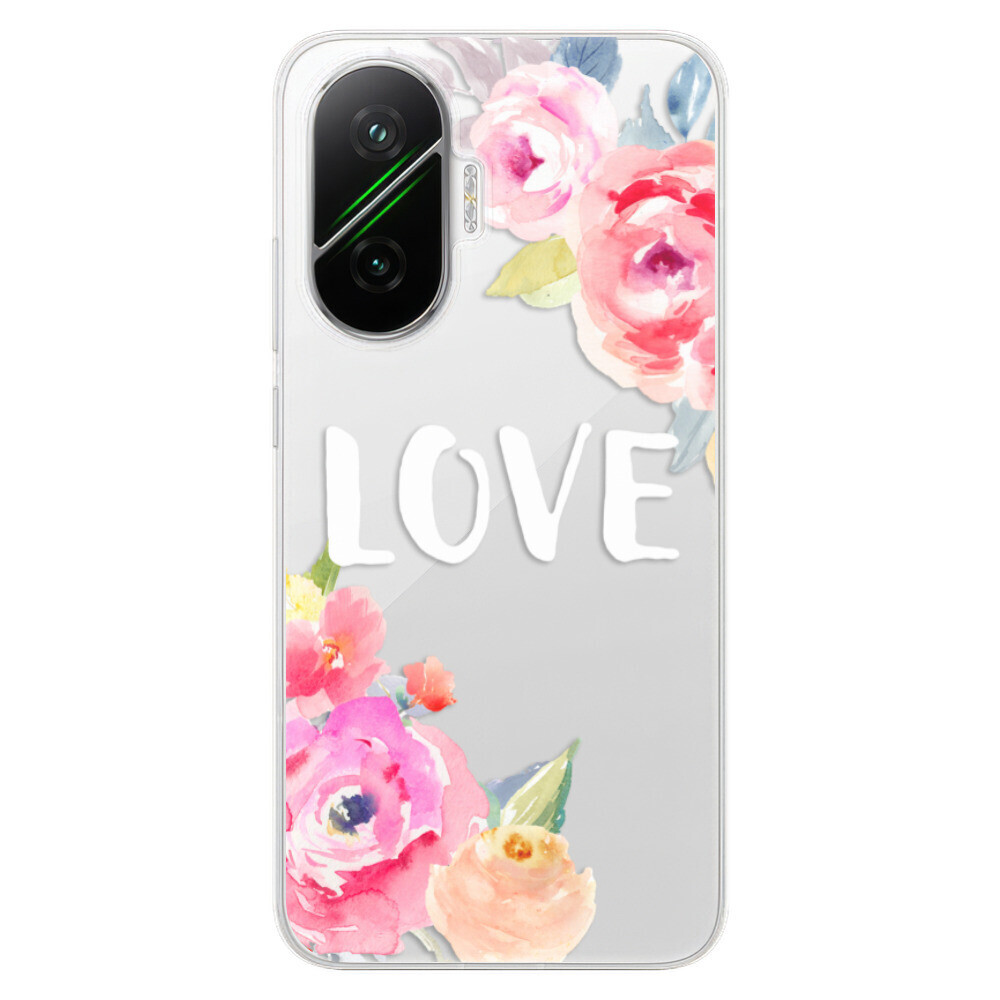 Odolné silikónové puzdro iSaprio - Love - Poco F7