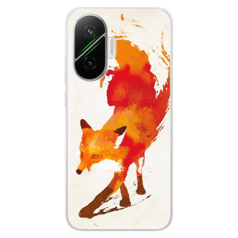 Odolné silikónové puzdro iSaprio - Fast Fox - Poco F7