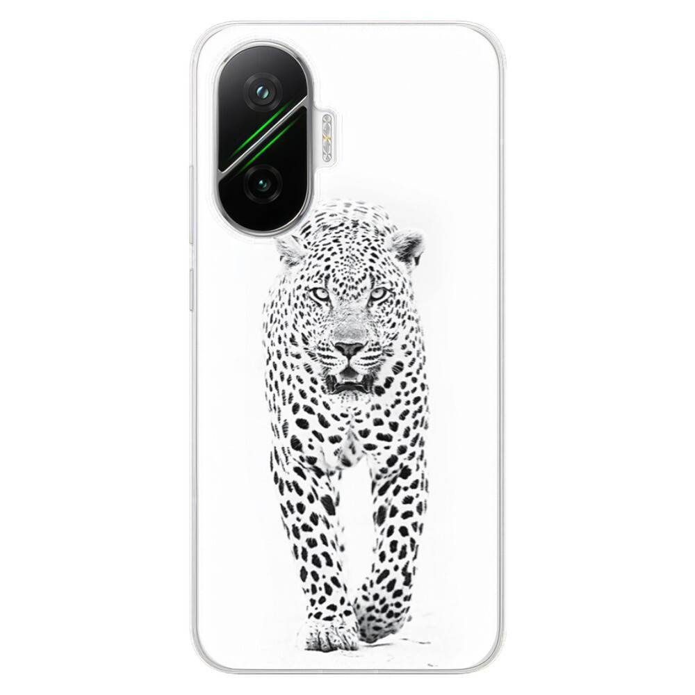 Odolné silikónové puzdro iSaprio - White Jaguar - Poco F7