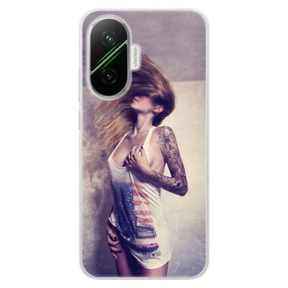 Odolné silikónové puzdro iSaprio - Girl 01 - Poco F7
