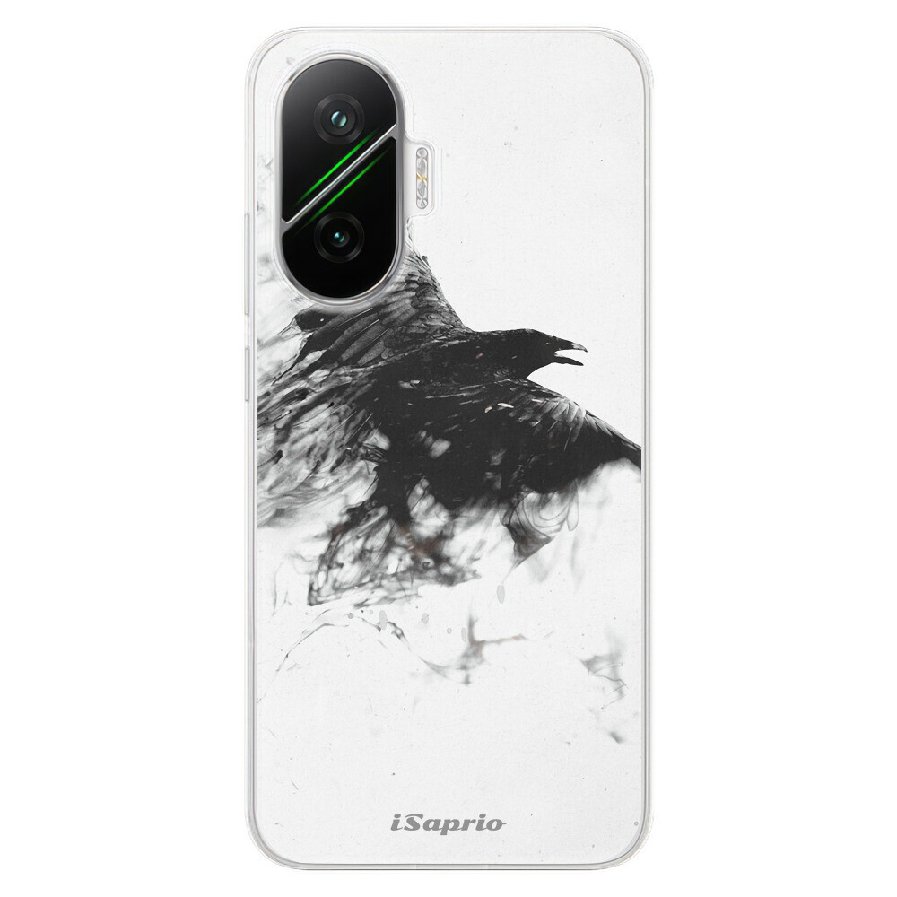 Odolné silikónové puzdro iSaprio - Dark Bird 01 - Poco F7