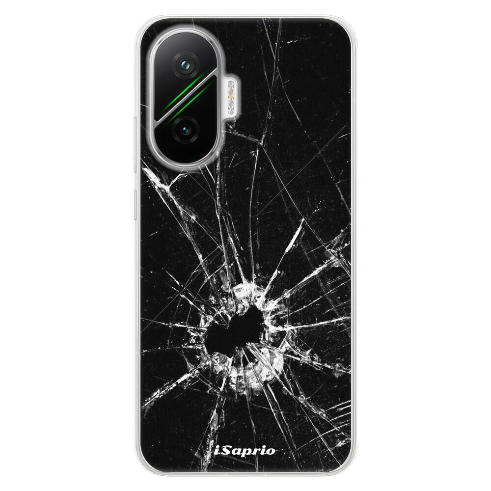 Odolné silikónové puzdro iSaprio - Broken Glass 10 - Poco F7