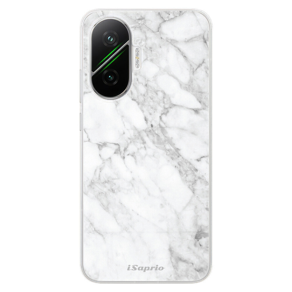 Odolné silikónové puzdro iSaprio - SilverMarble 14 - Poco F7