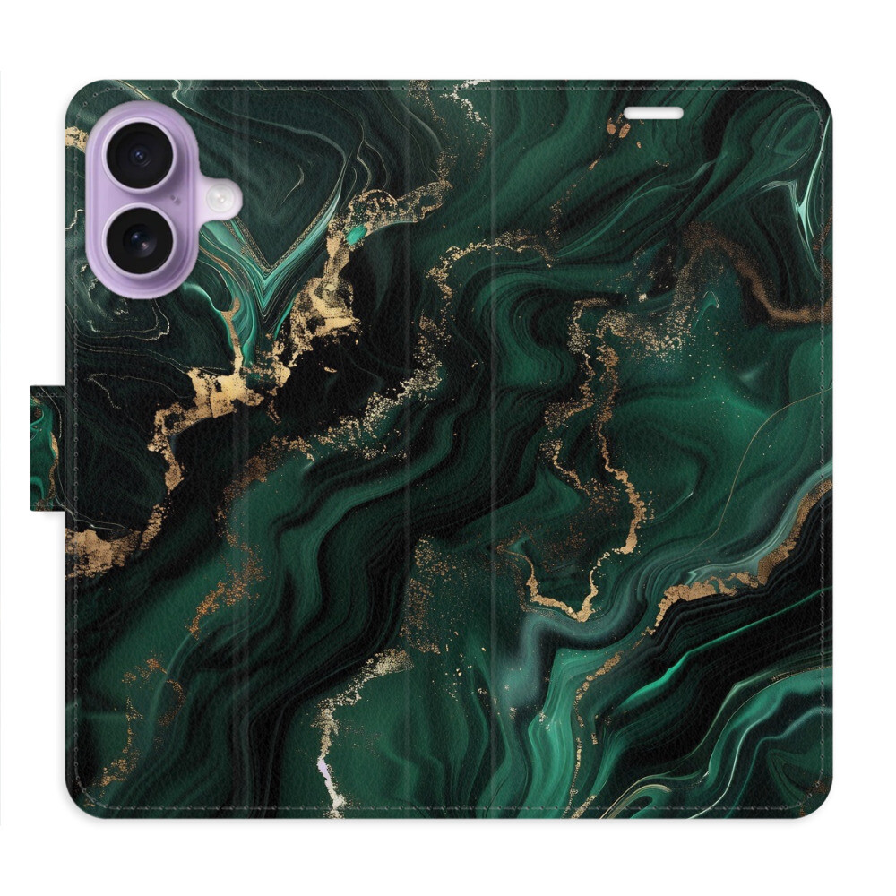 Flipové puzdro iSaprio - Emerald 02 - iPhone 17