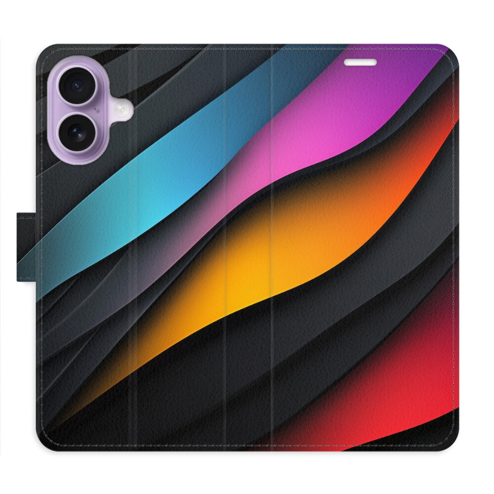 Flipové puzdro iSaprio - Color Waves - iPhone 17