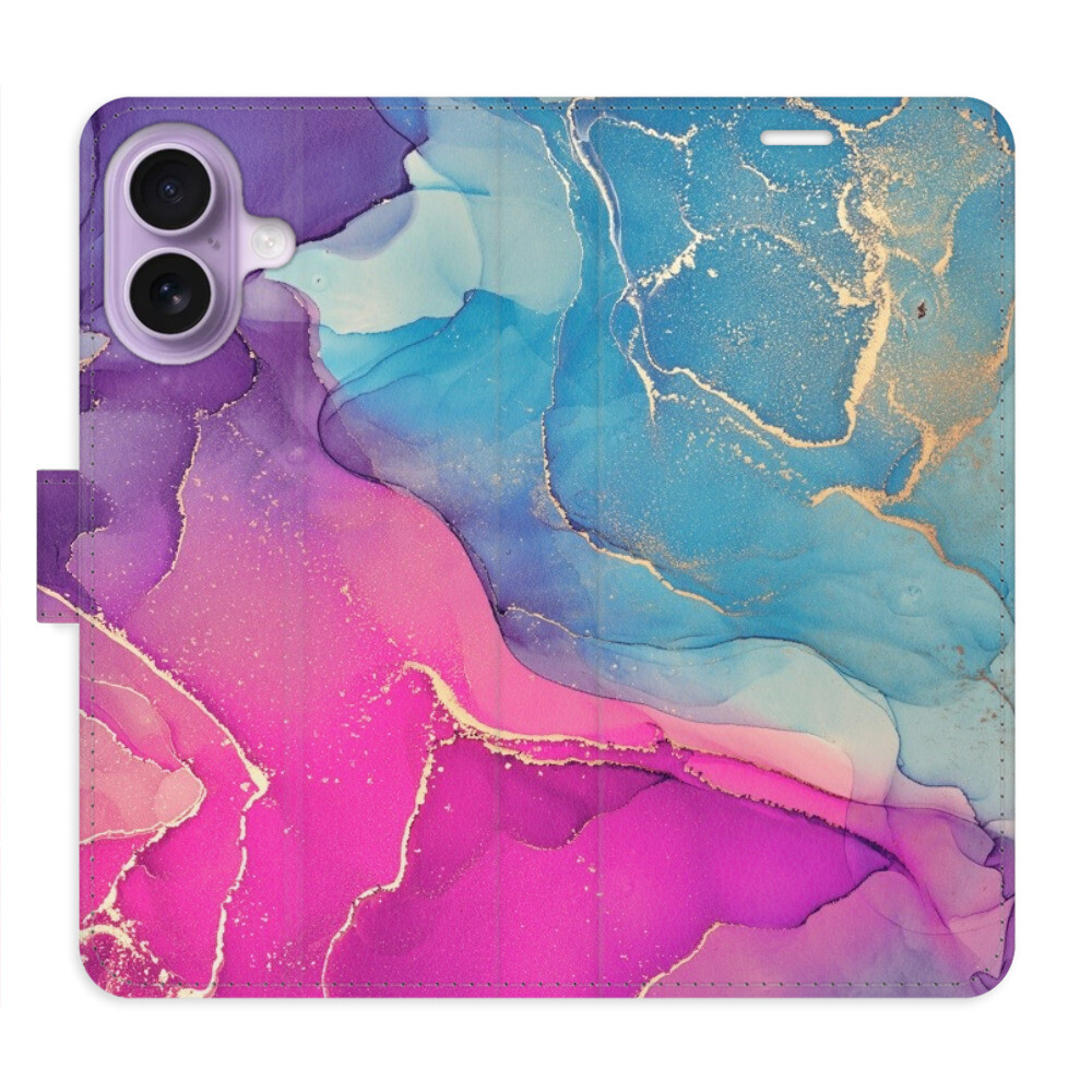 Flipové puzdro iSaprio - Colour Marble 02 - iPhone 17