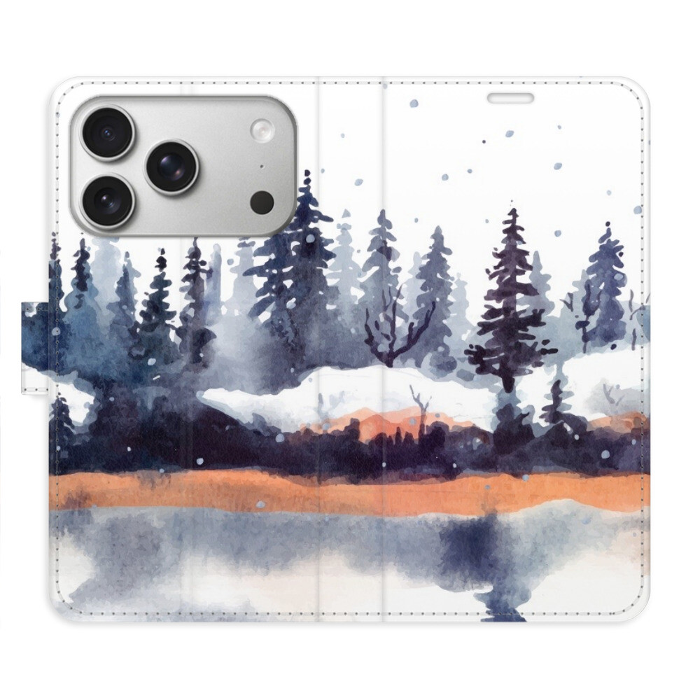 Flipové puzdro iSaprio - Winter 02 - iPhone 17 Pro