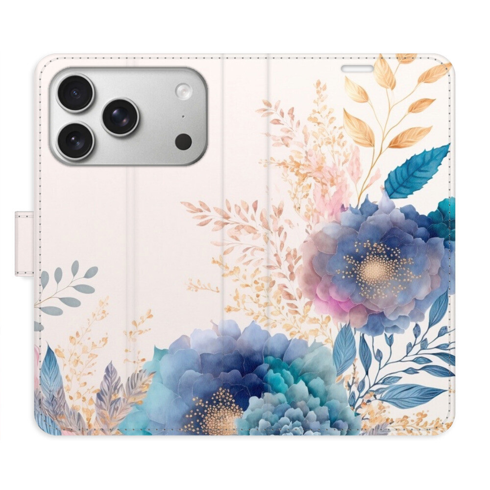 Flipové puzdro iSaprio - Ornamental Flowers 03 - iPhone 17 Pro