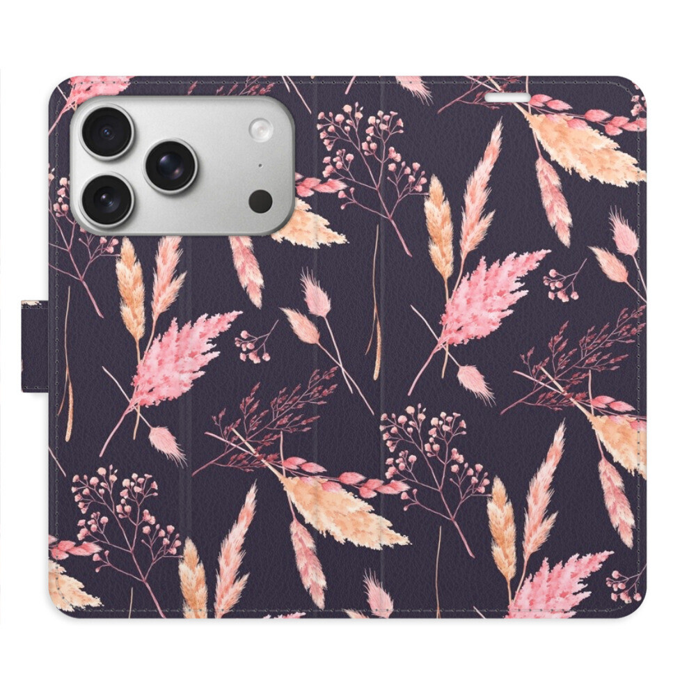 Flipové puzdro iSaprio - Ornamental Flowers 02 - iPhone 17 Pro