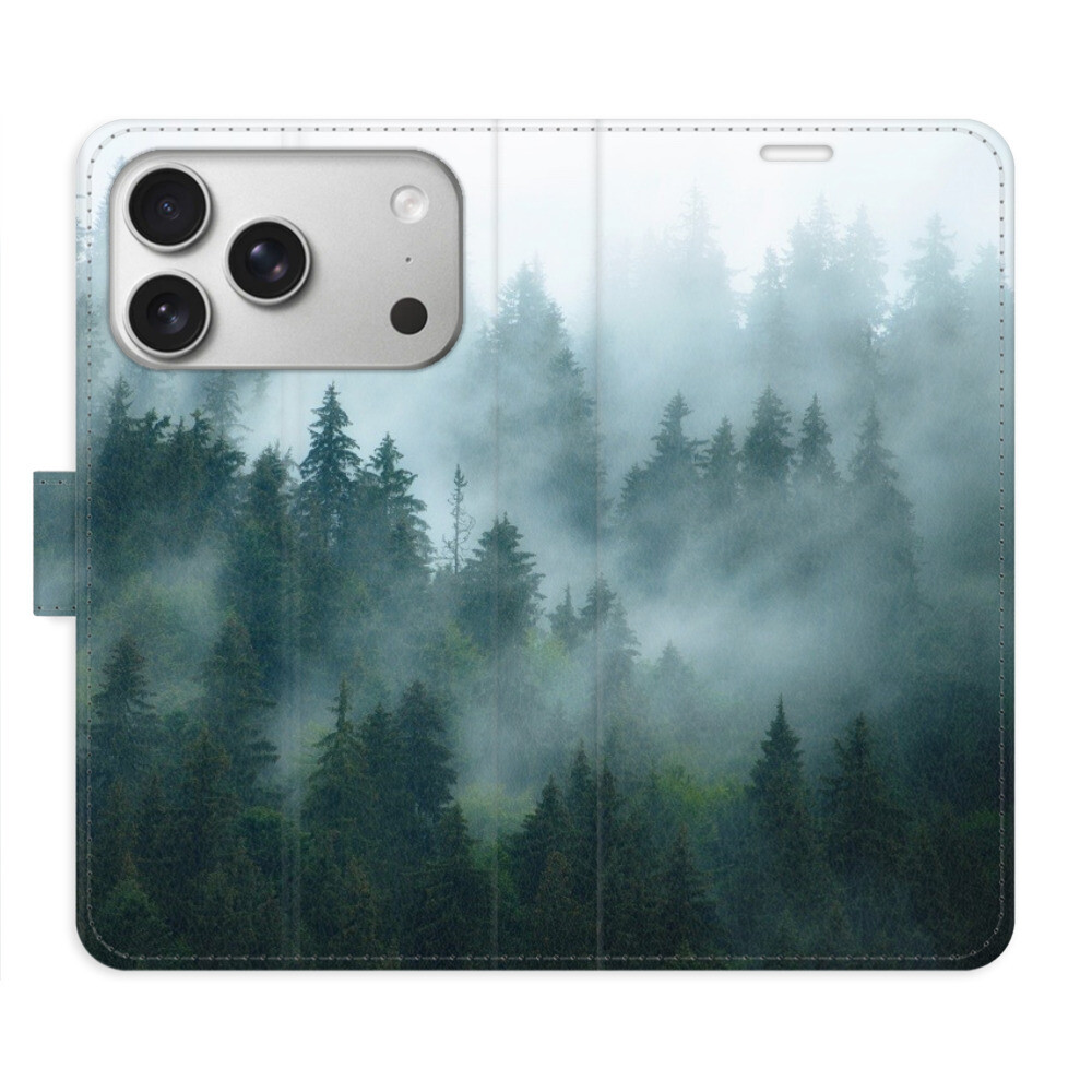 Flipové puzdro iSaprio - Dark Forest - iPhone 17 Pro