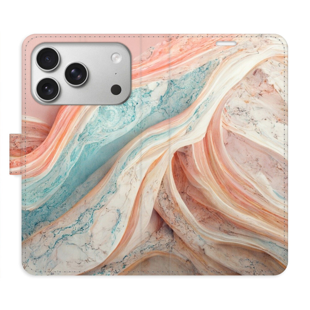 Flipové puzdro iSaprio - Colour Marble - iPhone 17 Pro