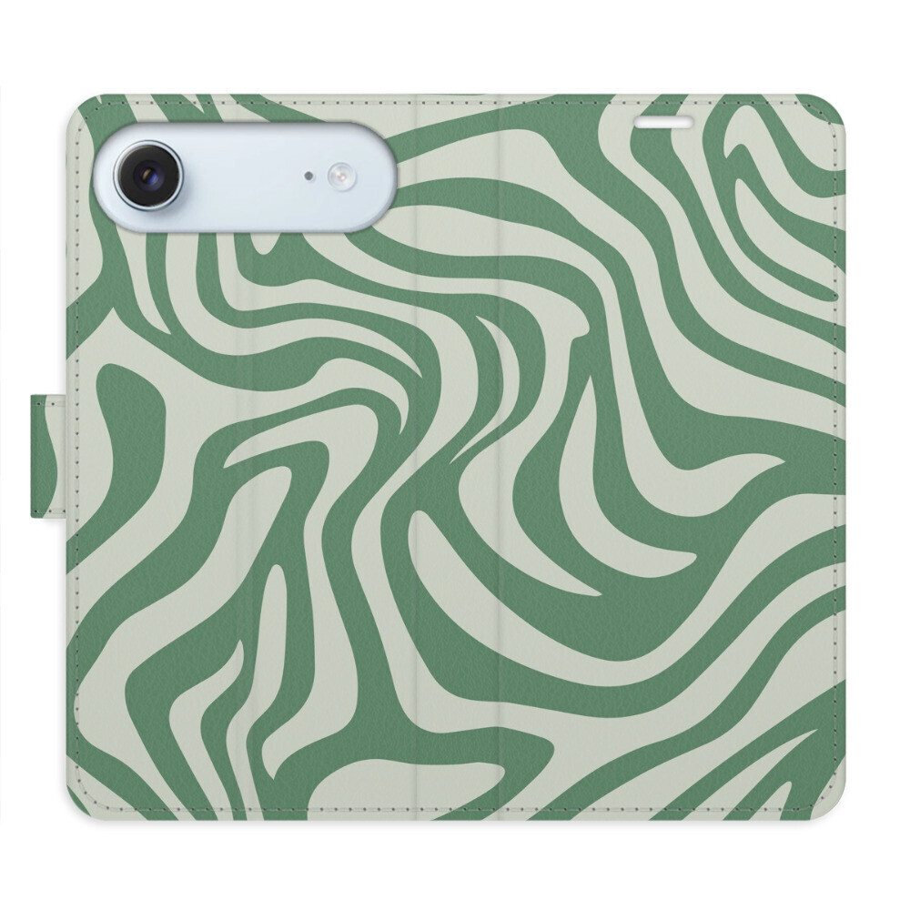 Flipové puzdro iSaprio - Zebra Green 02 - iPhone 17 Air