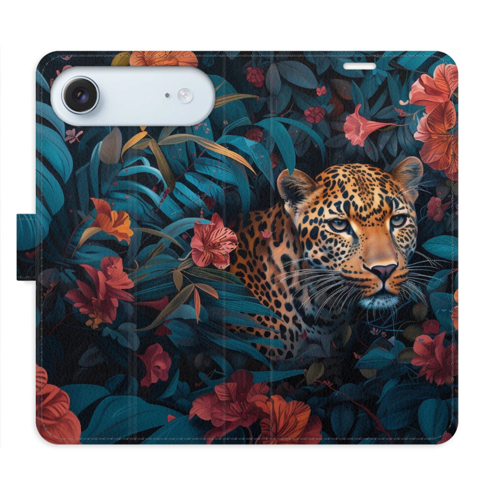 Flipové puzdro iSaprio - Flower Jaguar 02 - iPhone 17 Air