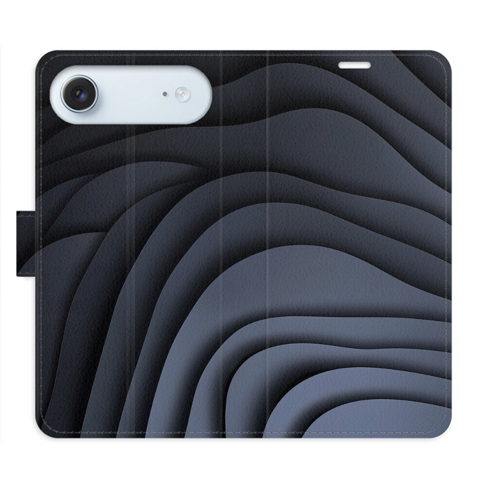 Flipové puzdro iSaprio - Dark Waves - iPhone 17 Air