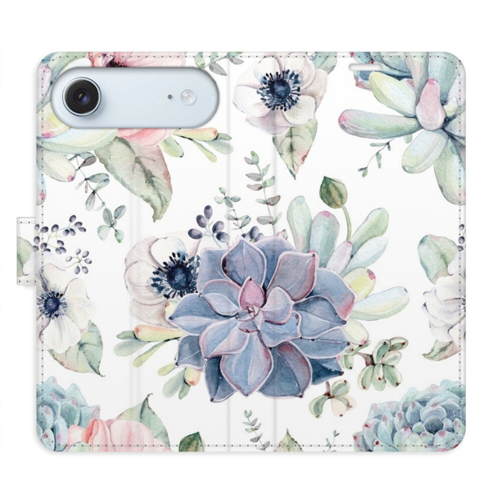 Flipové puzdro iSaprio - Succulents - iPhone 17 Air