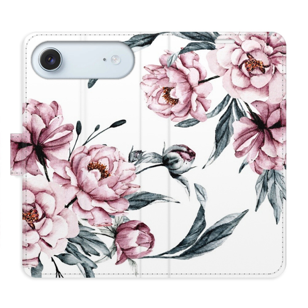 Flipové puzdro iSaprio - Pink Flowers - iPhone 17 Air