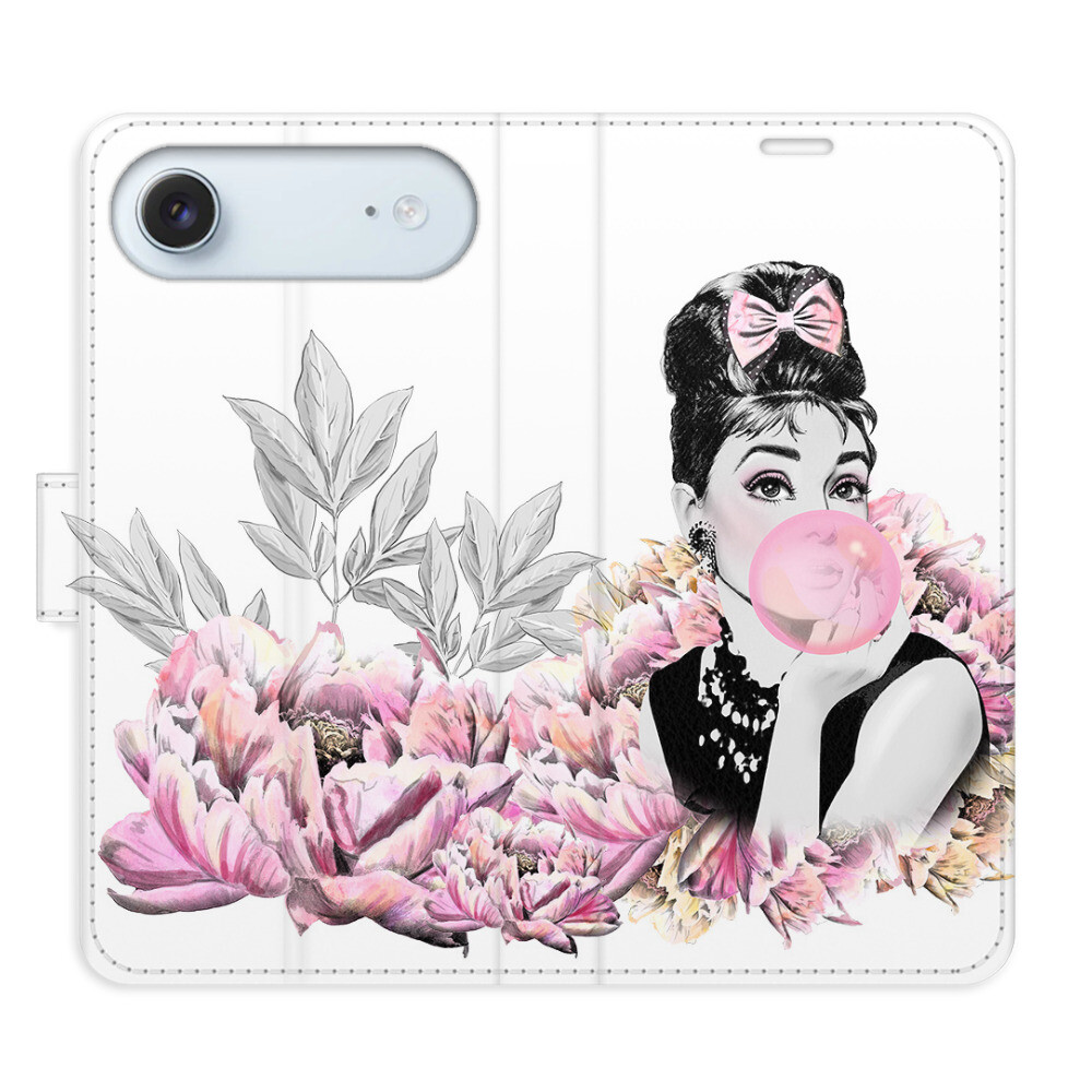 Flipové puzdro iSaprio - Girl with bubble - iPhone 17 Air