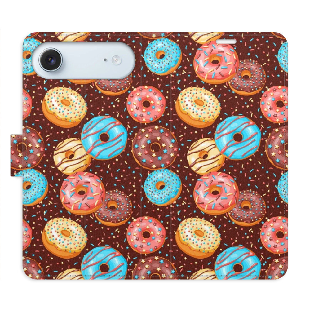 Flipové puzdro iSaprio - Donuts Pattern - iPhone 17 Air