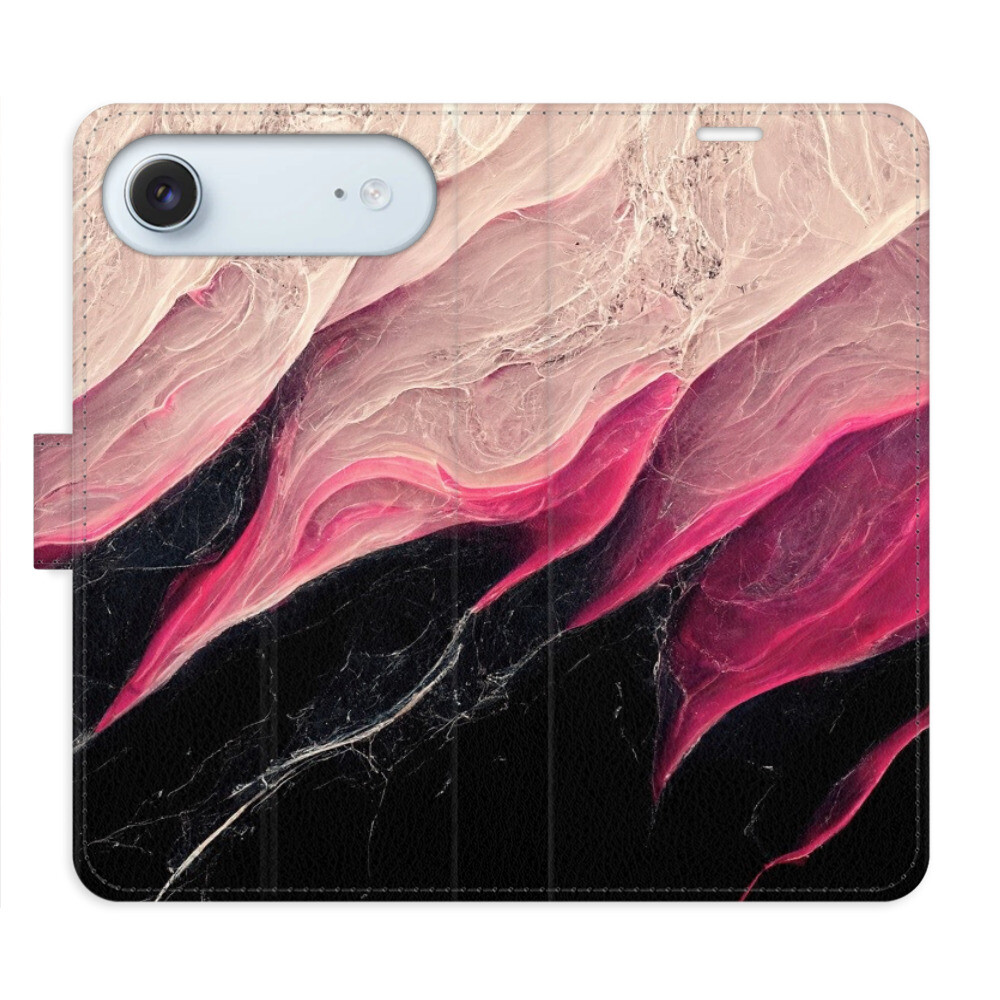 Flipové puzdro iSaprio - BlackPink Marble - iPhone 17 Air