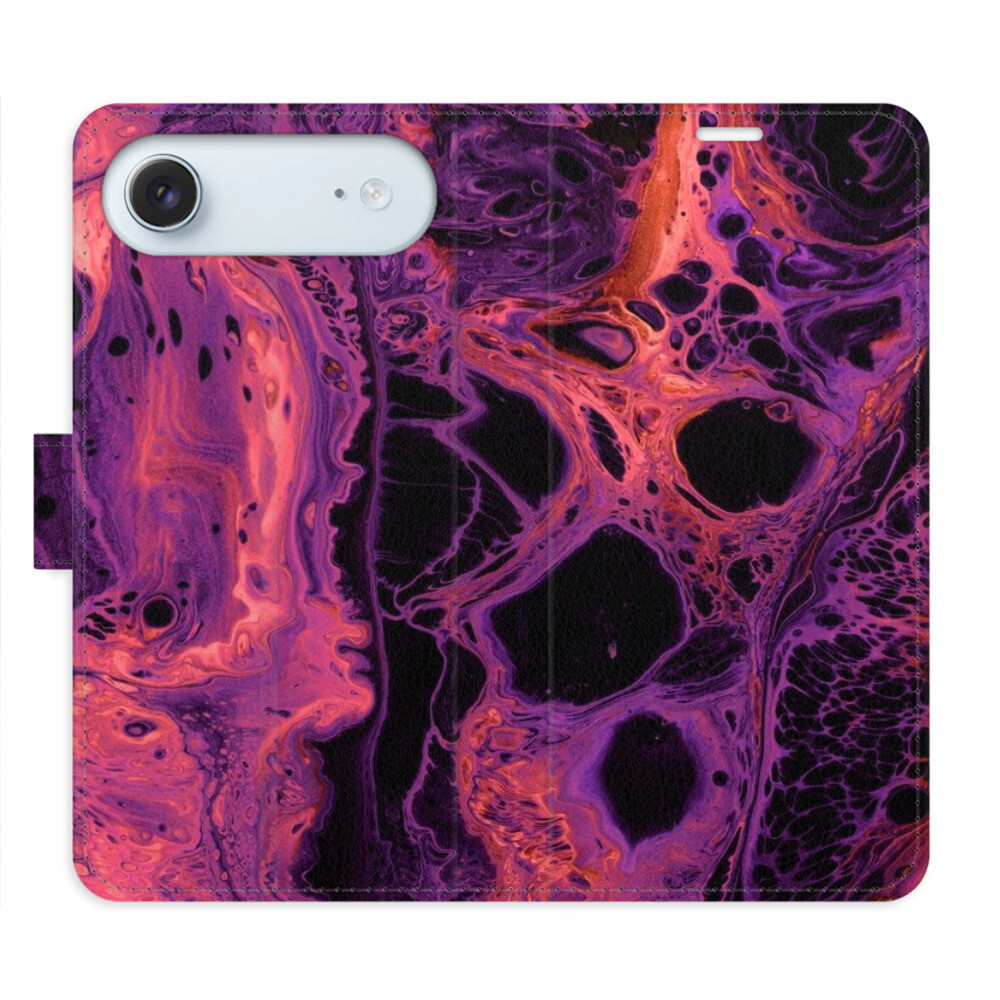 Flipové puzdro iSaprio - Abstract Dark 02 - iPhone 17 Air